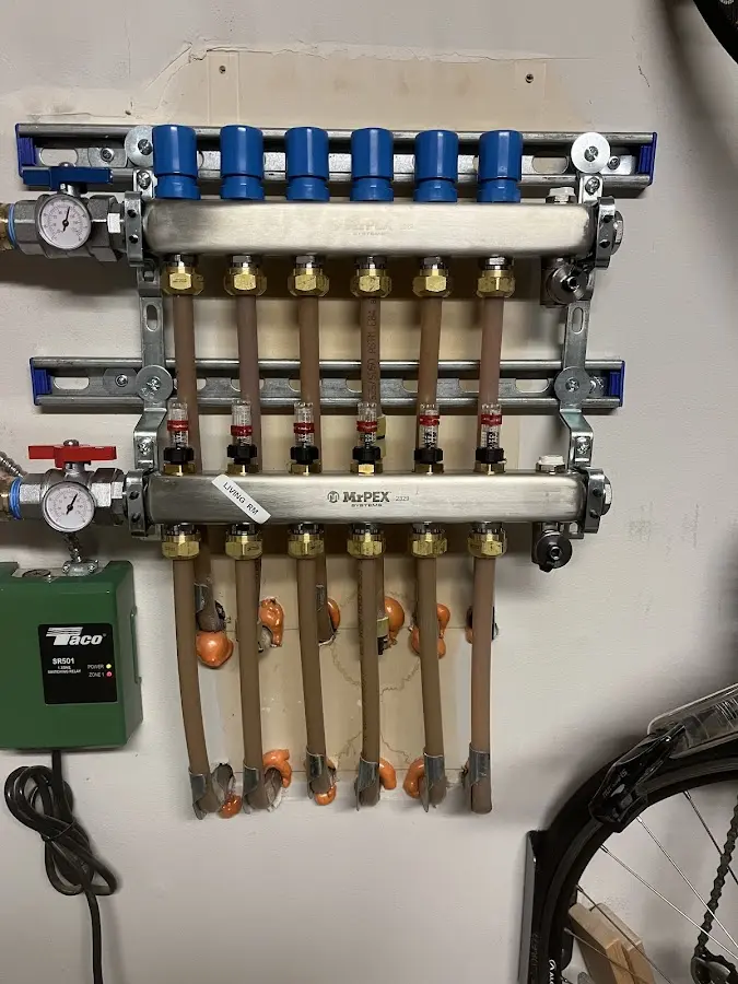 Plumber performing Leak Detection at a residential property in Rancho Mission Viejo